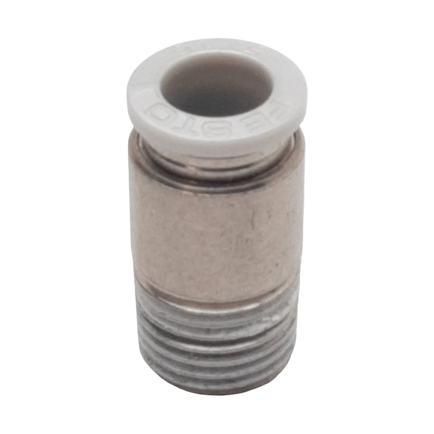 New Lot of 10 Festo QS-1/4-5/16-I-U-M Pneumatic Fitting, ø5/16" Tube x 1/4" NPT Male