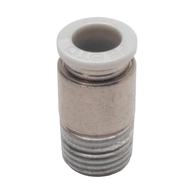 New Lot of 10 Festo QS-1/4-5/16-I-U-M Pneumatic Fitting, ø5/16" Tube x 1/4" NPT Male