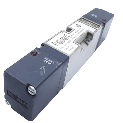 Used ASCO Numatics 062BB415M Solenoid Valve, 120 PSIG, 2.5 Watts, 24 VDC Coil