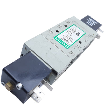 Used ASCO Numatics L23BB452B Solenoid Valve, 14.5-145 PSIG, .15 Amps 24VDC Coil