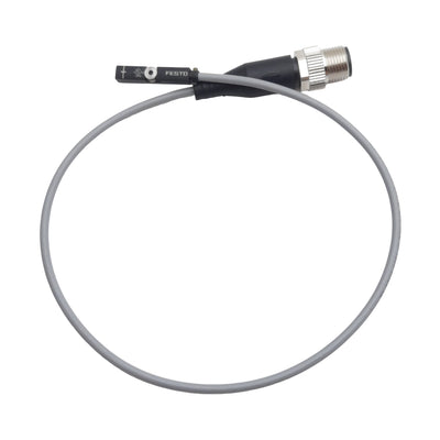 New Festo 574337 Proximity Sensor, PNP N/O, 100mA 5-30VDC, 3-Pin M12 Male, 0.3m
