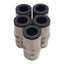 Used Lot of 5 Legris 3175-62-22 Pneumatic Fitting, ø1/2" Tube x 1/2" NPT Male, 290psi