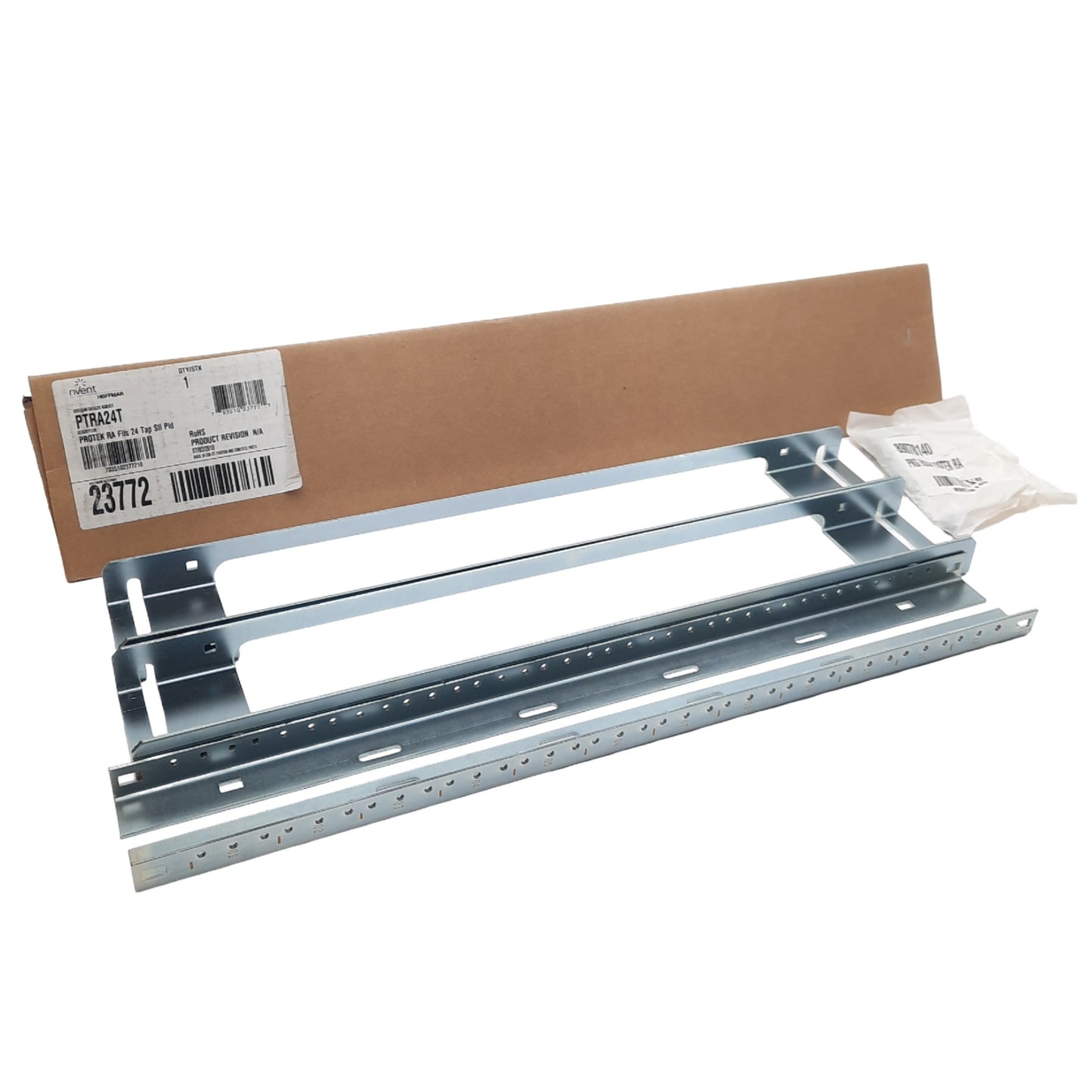 New Nvent Hoffman PTRA24T Protek Rack, 12U Unit, Height 21in, Mild Steel, Tapped