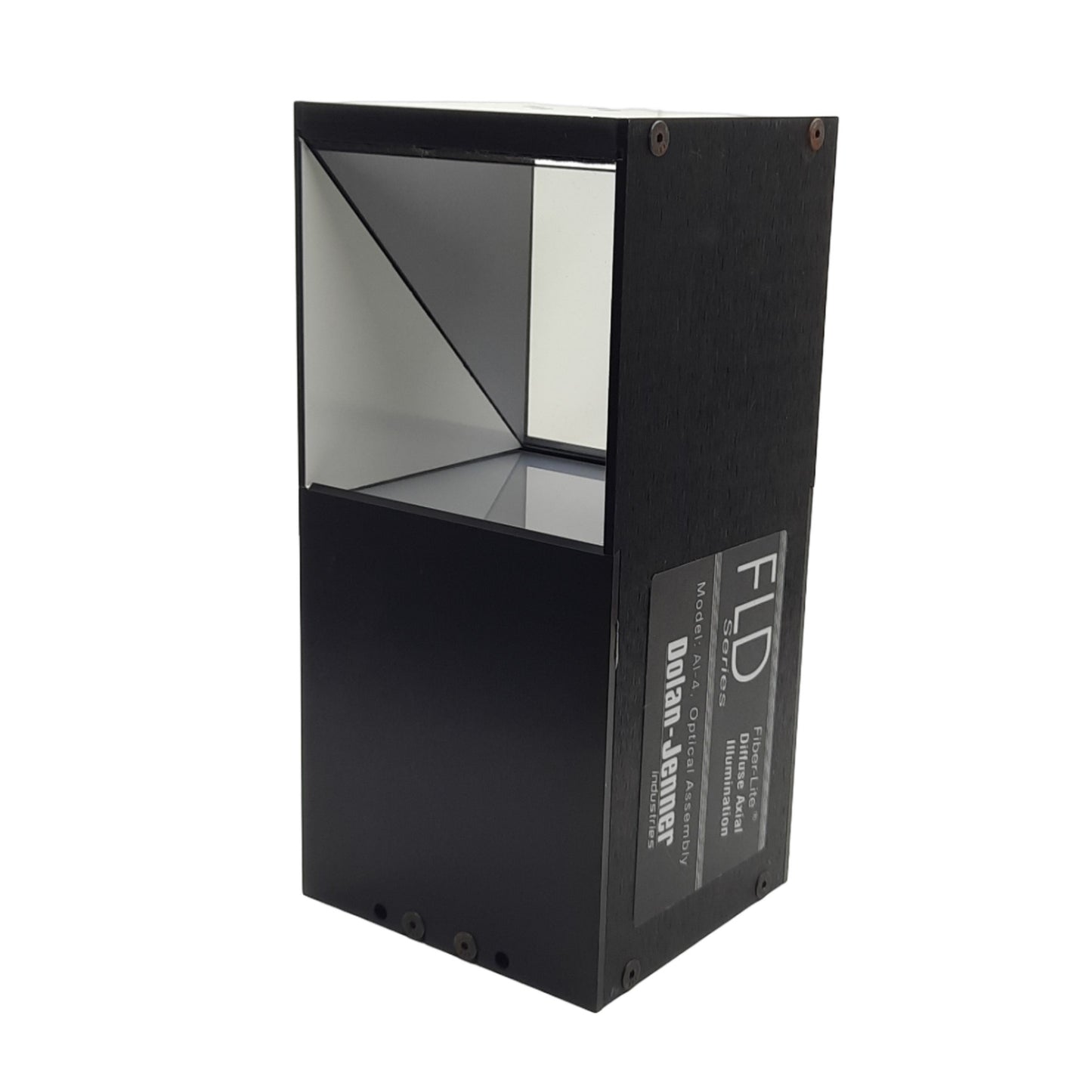 Used Dolan Jenner AI-4 FLD Fiber-Lite Machine Vision Diffuse Axial Illuminator, 4"