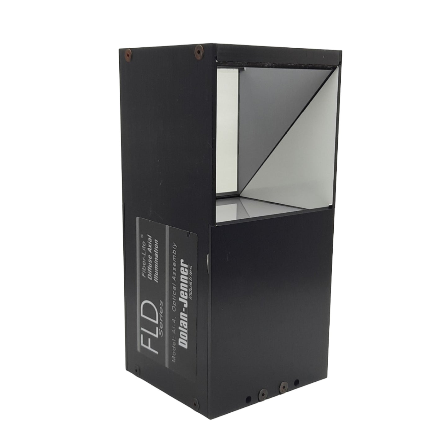 Used Dolan Jenner AI-4 FLD Fiber-Lite Machine Vision Diffuse Axial Illuminator, 4"