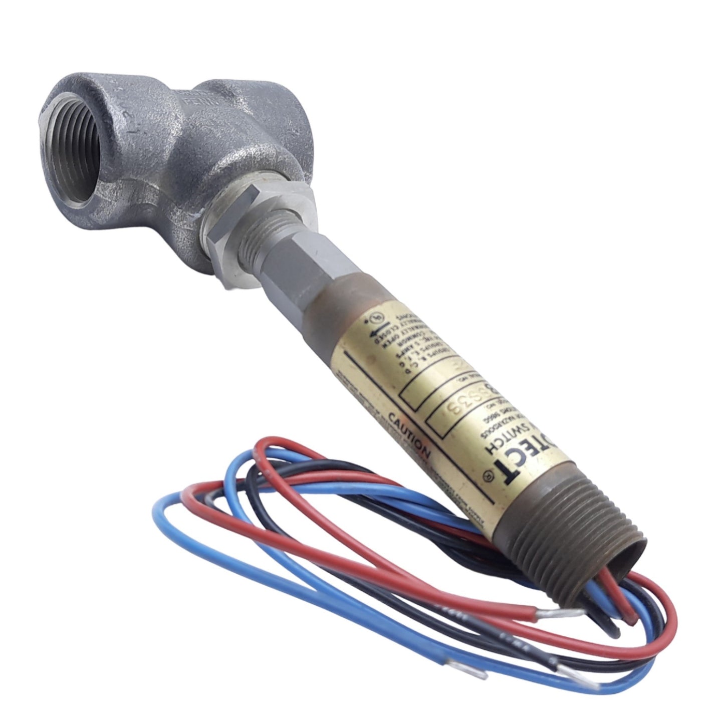 New Flotect V6EPB-S-S-3-S Mimi-Size Flow Switch, 1" NPT 2000 PSIG 5 AMPS, 250 VAC