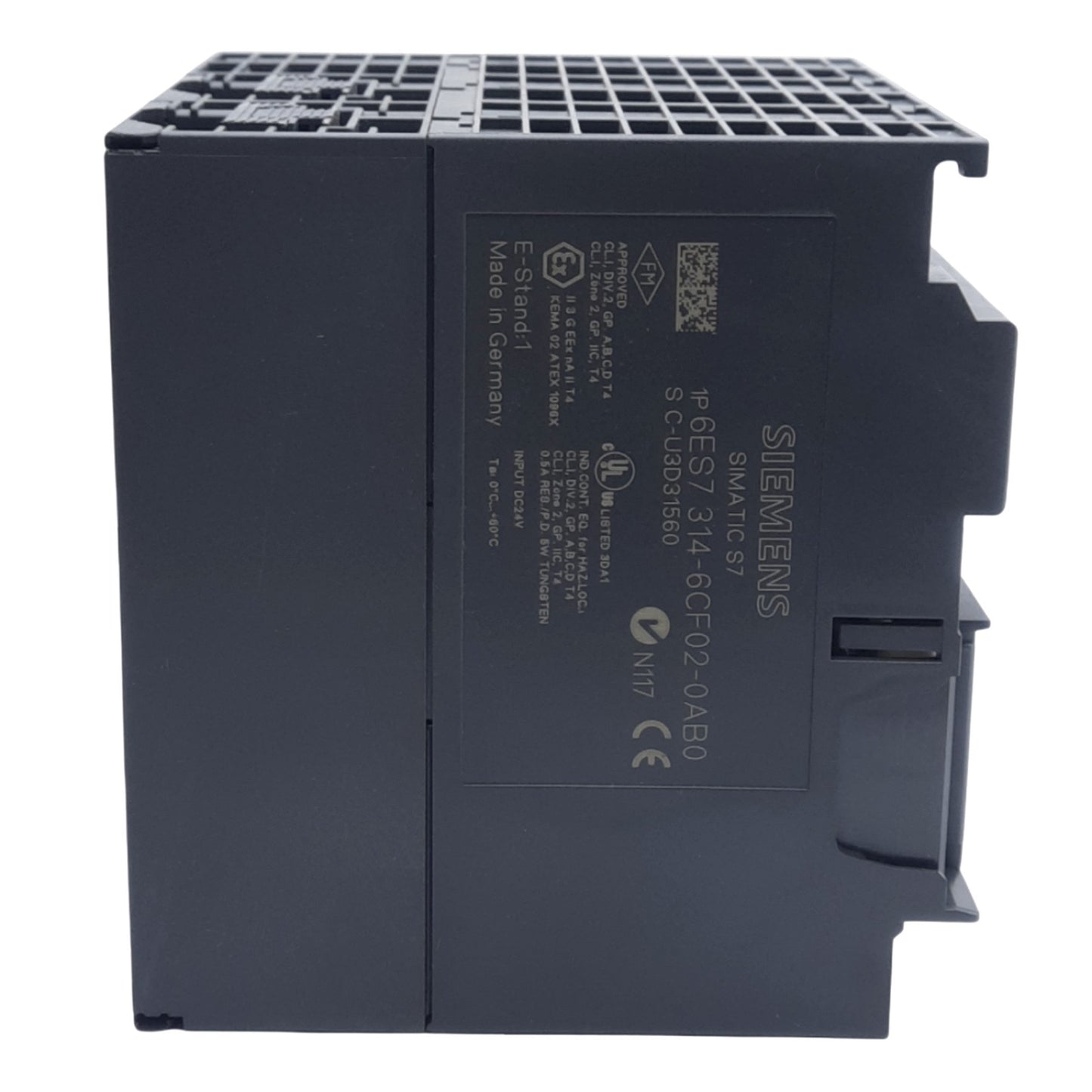 Used Siemens 6ES7 314-6CF02-0AB0 SIMATIC S7 Compact CPU, 24DI/16DO, 4AI/2AO, 24VDC