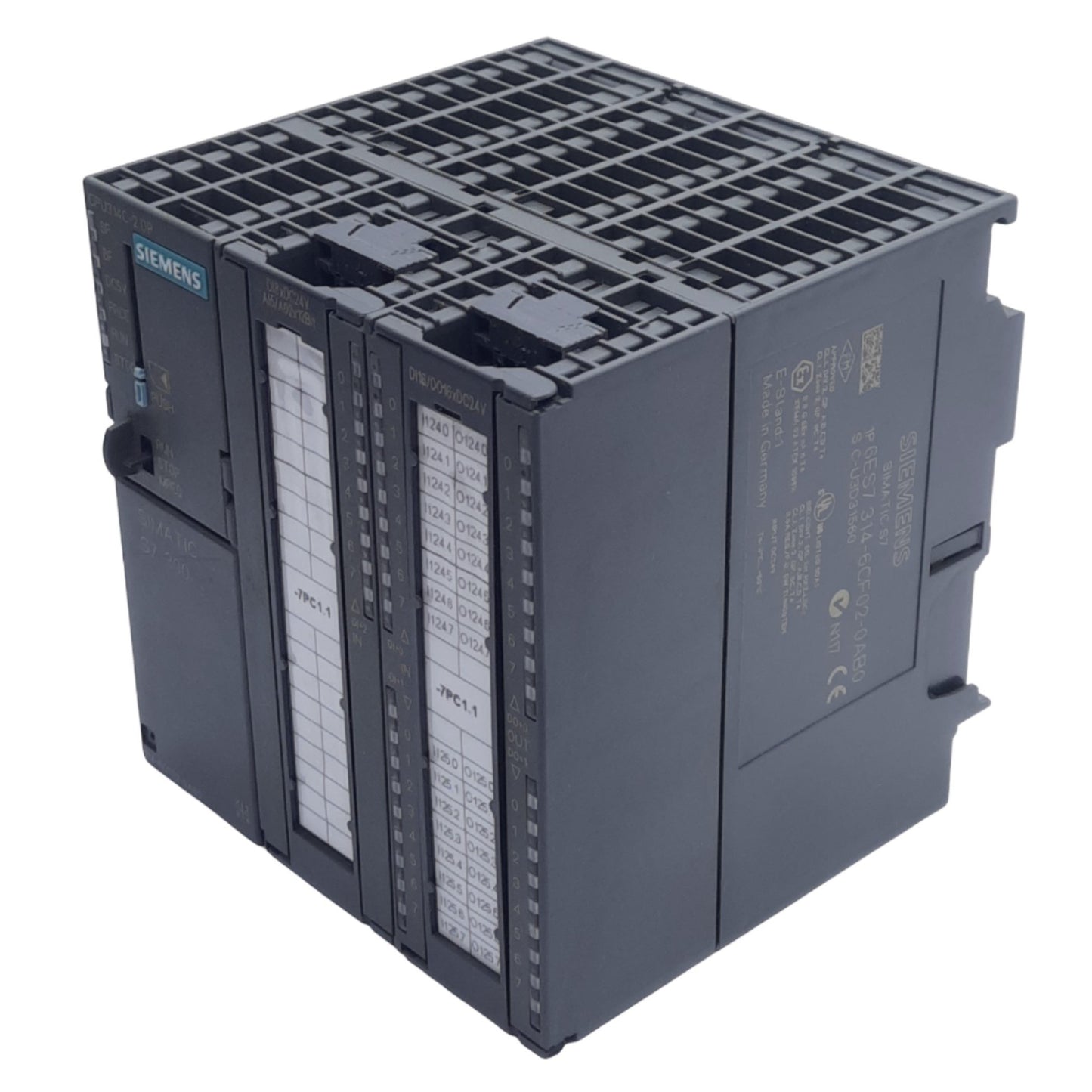 Used Siemens 6ES7 314-6CF02-0AB0 SIMATIC S7 Compact CPU, 24DI/16DO, 4AI/2AO, 24VDC