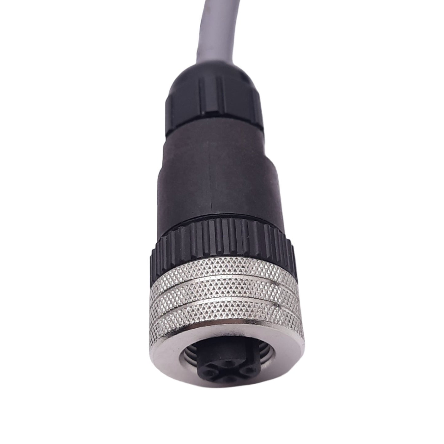 Used Alpha Wire 86305CY Flex Data Cable, M12 5-Pin, 11ft Length, 300V AC/DC