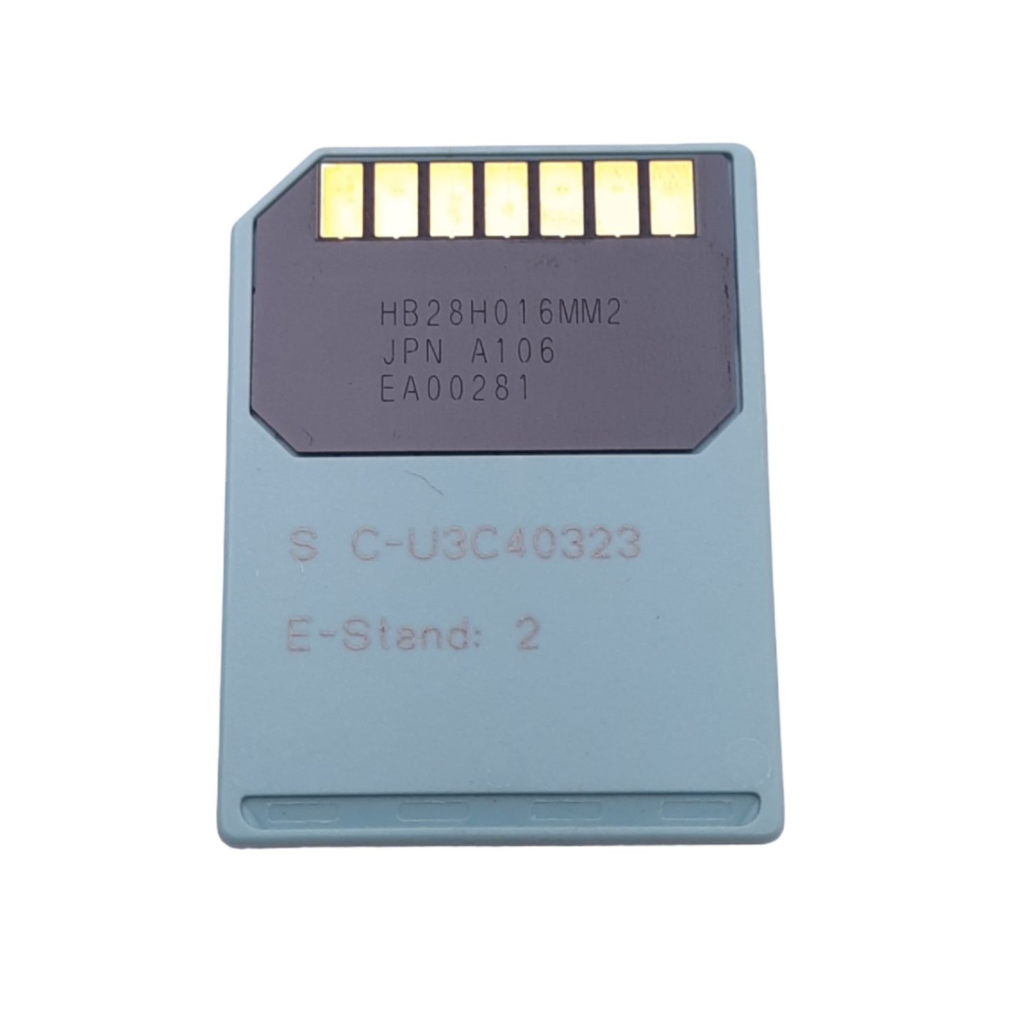 Used Siemens 6ES7953-8LG11-0AA0 Micro Memory Card for SIMATIC S7-300 CPU, 128KB