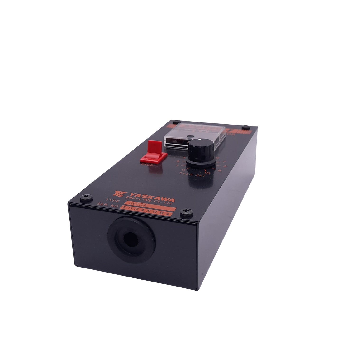 Used Yaskawa JVFOA Juspeed-F Analog Manual Operator, 0-60Hz/0-120Hz, ø22mm Grommet