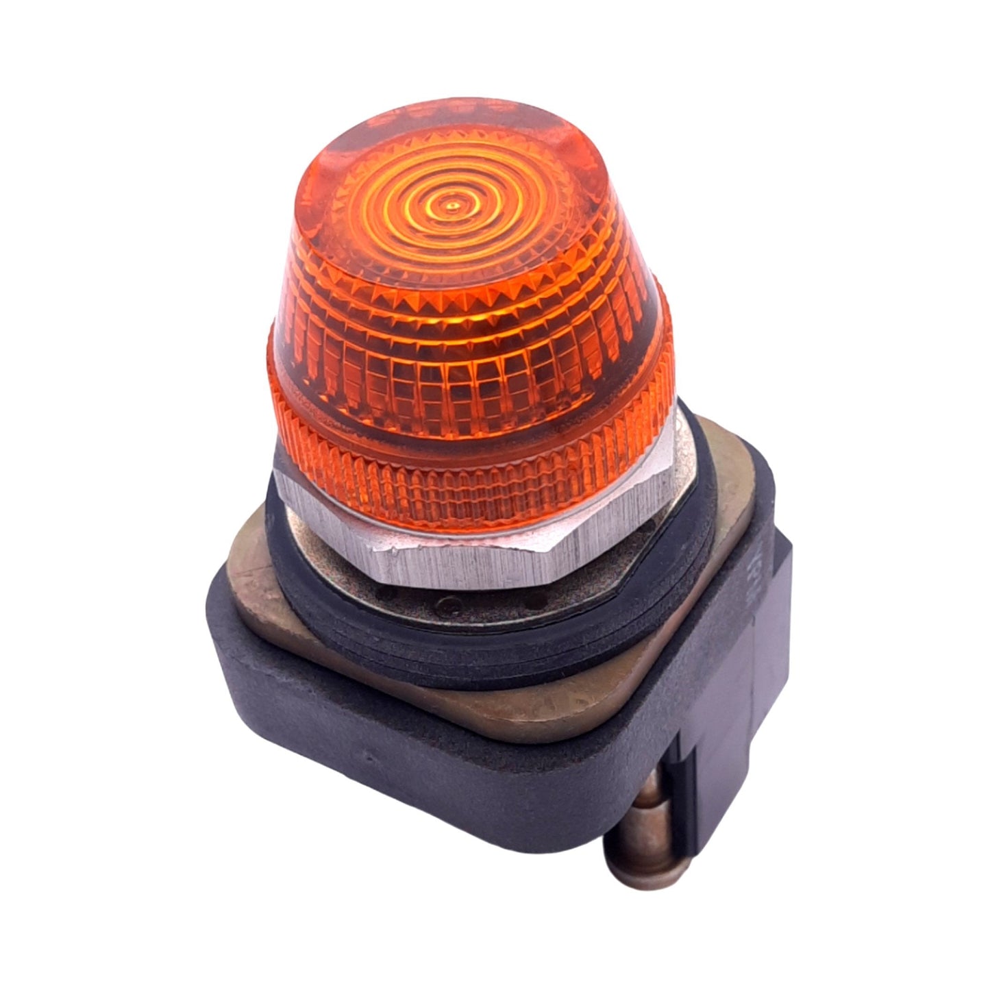 Used Allen Bradley 800T-P16 Amber Indicator Pilot Light, ø30mm, 120VAC Lamp