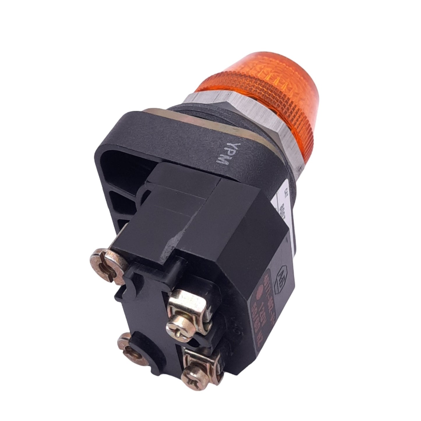 Used Allen Bradley 800T-P16 Amber Indicator Pilot Light, ø30mm, 120VAC Lamp