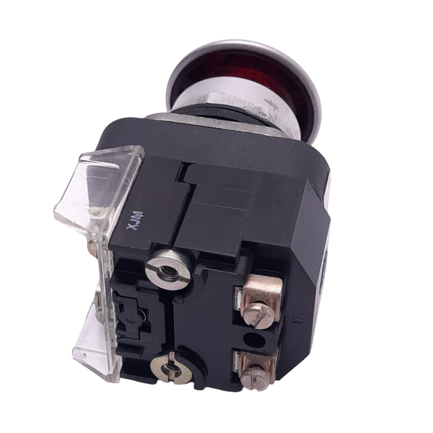 Used Allen Bradley 800T-FXP16XD4 Push/Pull E-Stop Switch, ø30mm, 1NCLB, 120VAC Lamp