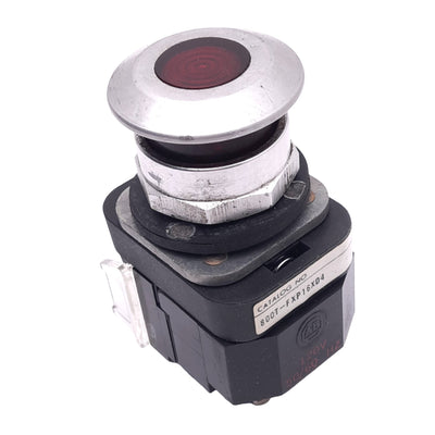 Used Allen Bradley 800T-FXP16XD4 Push/Pull E-Stop Switch, ø30mm, 1NCLB, 120VAC Lamp