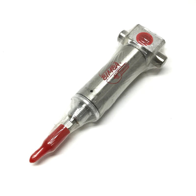 New Bimba BRT-091 Single-Acting Pneumatic Cylinder 1-1/16" Bore, 1" Stroke, 1/8" NPT