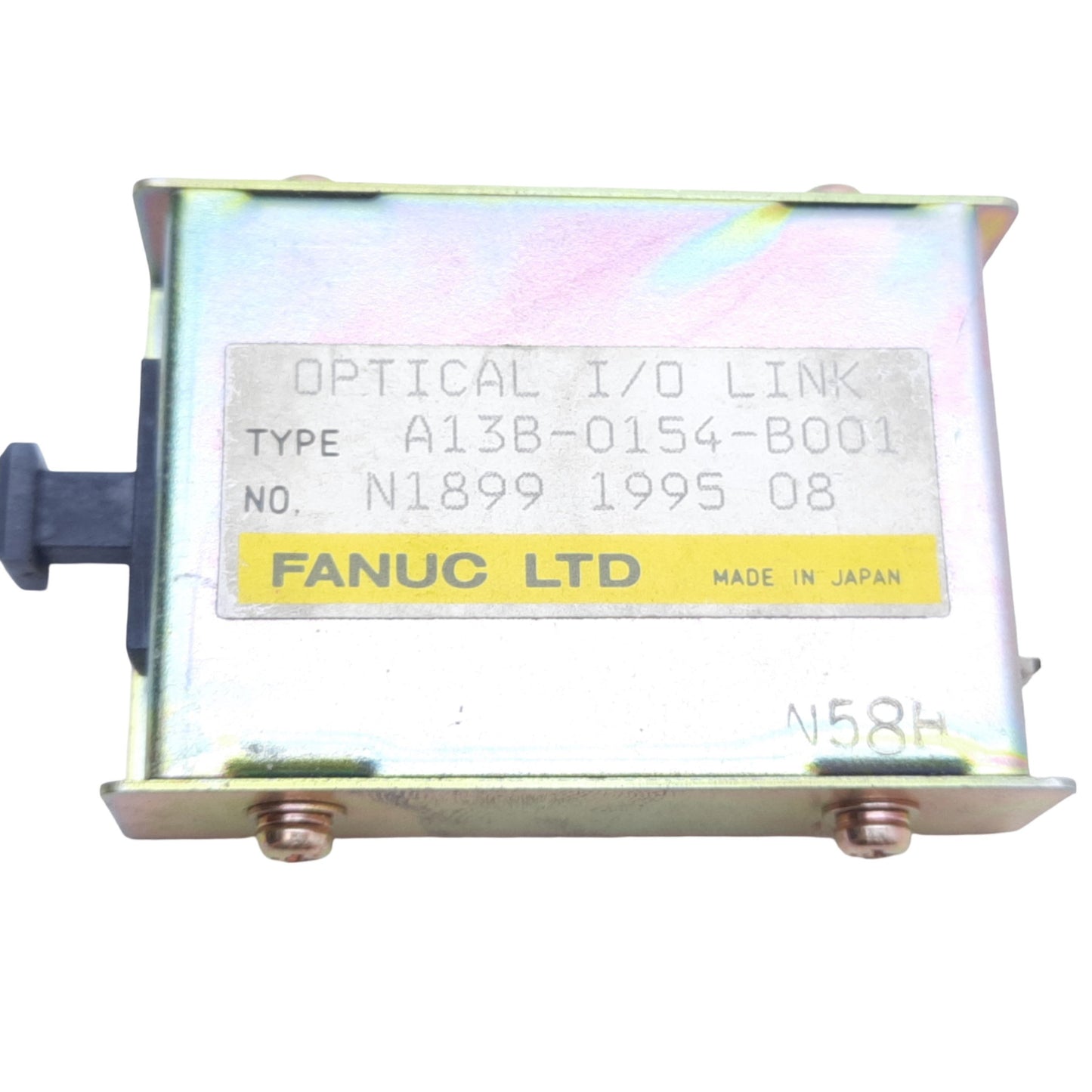 Used Fanuc A13B-0154-B001 Optical I/O Link Adapter (F15), 200mA, 4.75-5.24V