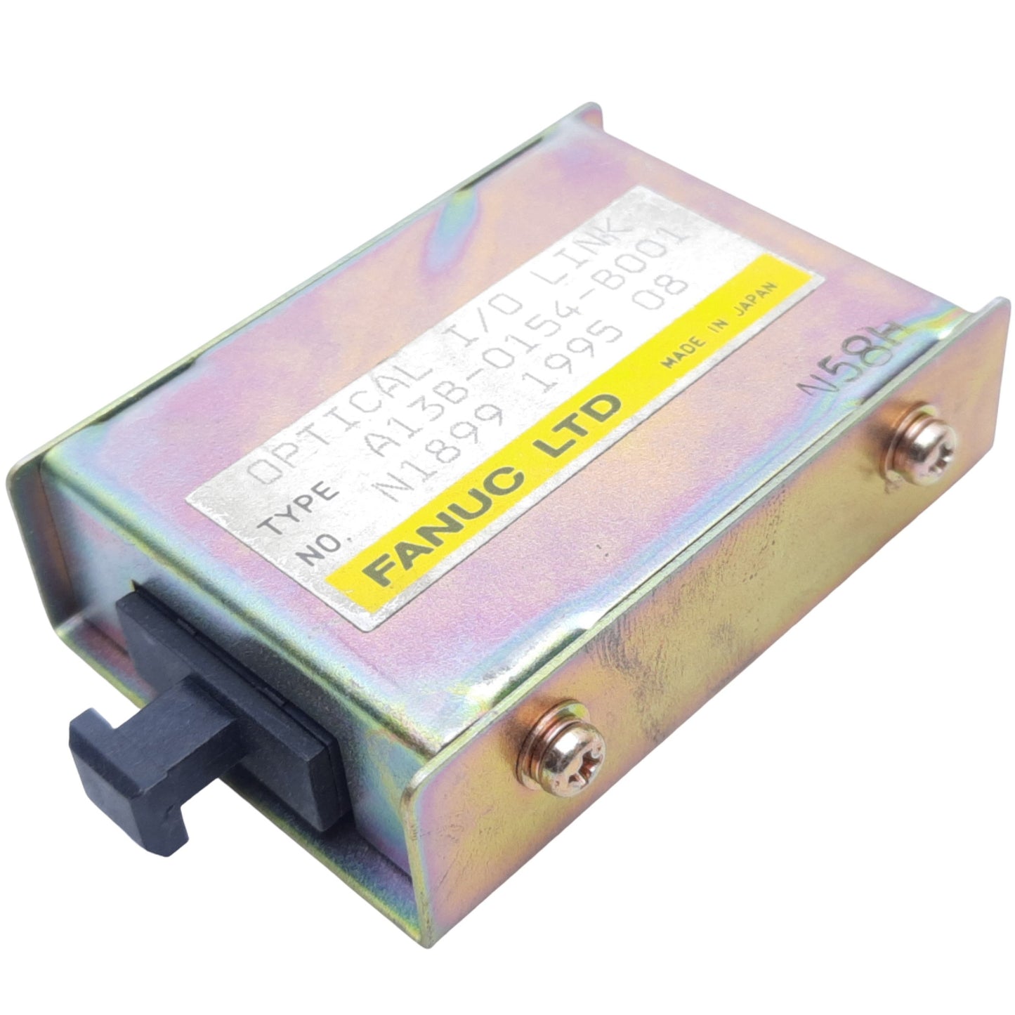 Used Fanuc A13B-0154-B001 Optical I/O Link Adapter (F15), 200mA, 4.75-5.24V