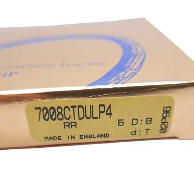 New RHP 7008CTDULP4 Super Precision Angular Contact Bearings, Bore. 40mm x OD 68mm