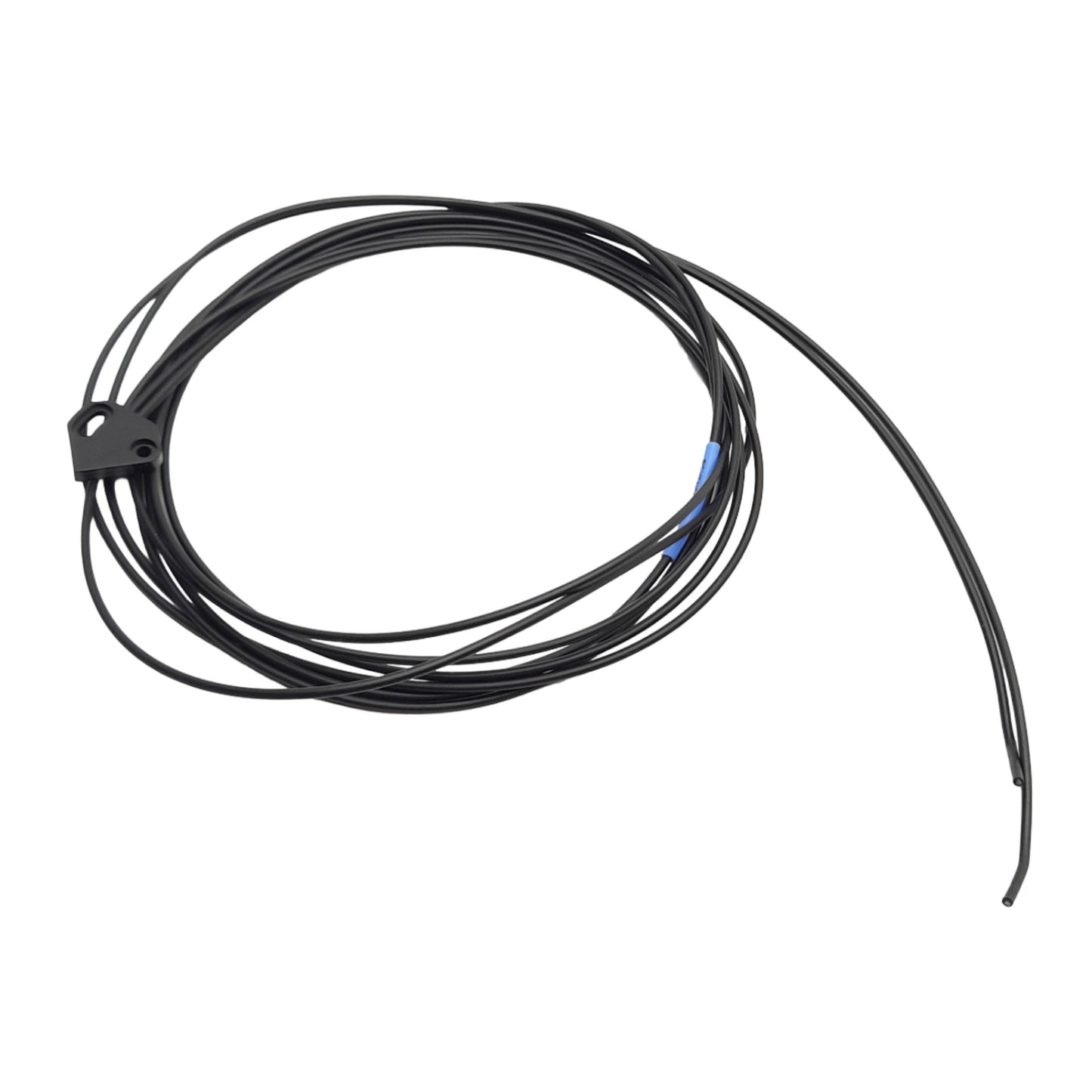 Used Keyence FU-A10D Reflective Area Fiber Optic Unit 10mm Wide 0.005mm Detection, 2m