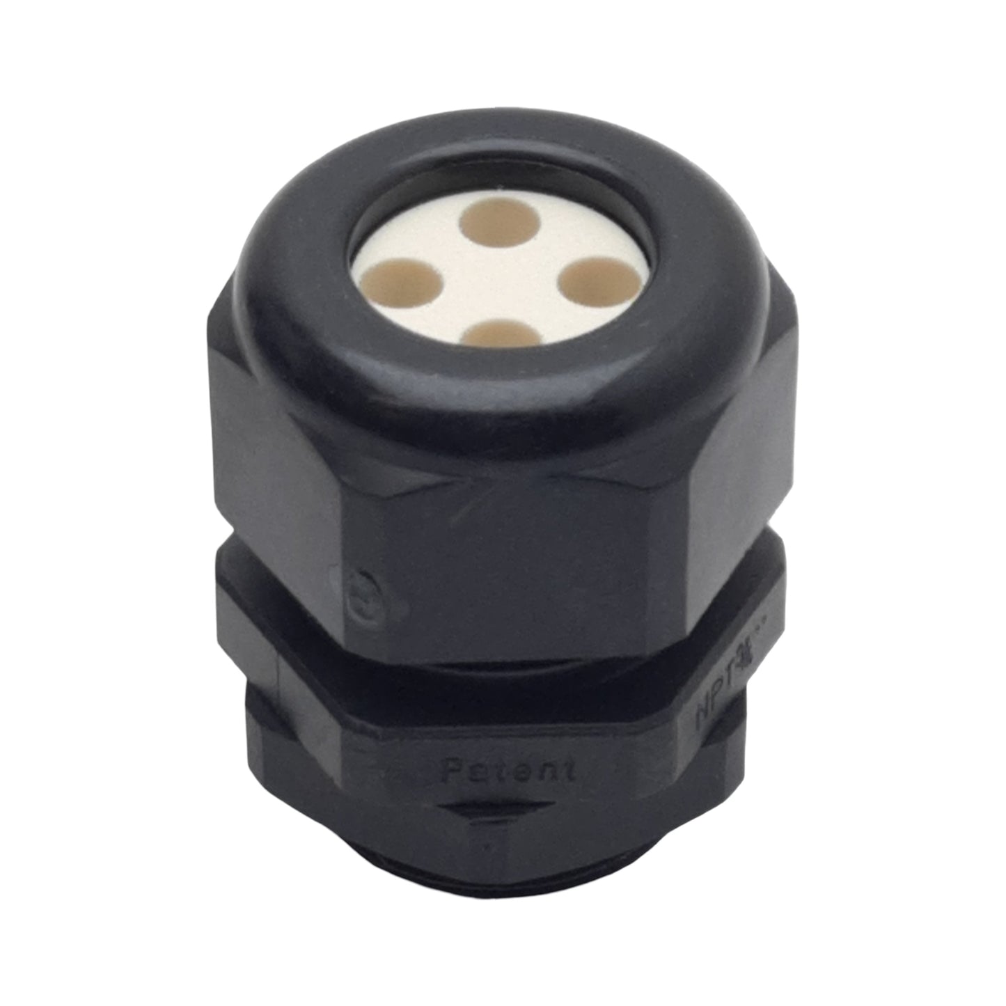 New Lot of 10 Sealcon CD21N-BK Cord Grip, 3/4in NPT Male Dome x 4-Hole 6mm