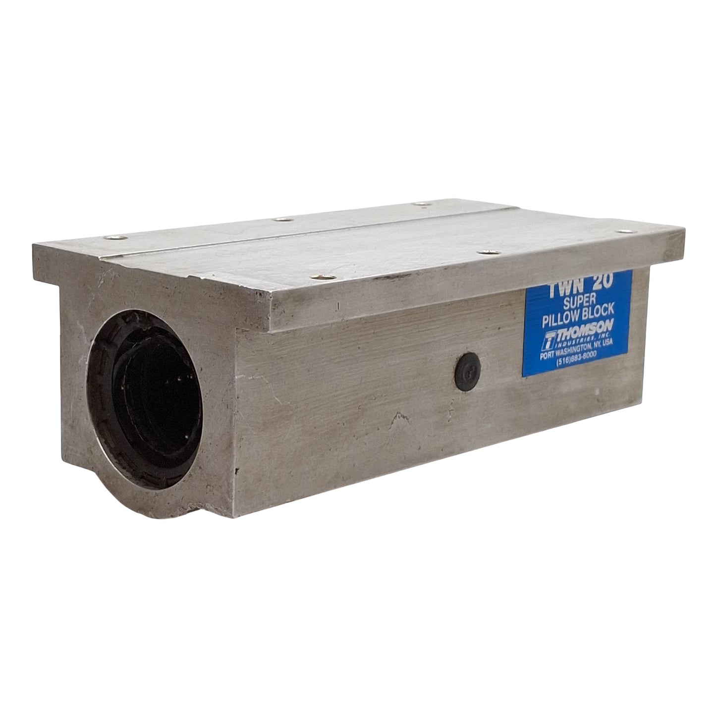 Used Thomson TWN 20 Super Ball Bushing Pillow Block, ø1.25in Bore, 7.5in x 4in