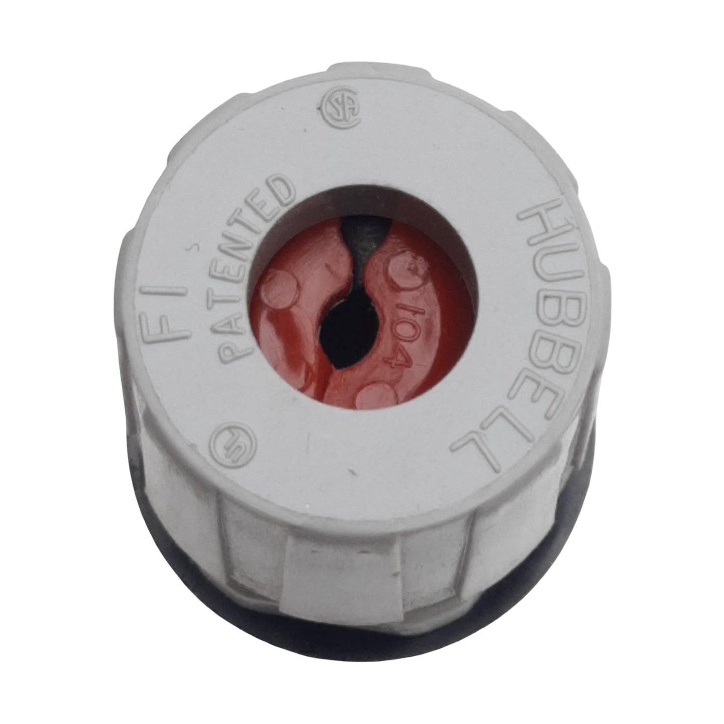 New Lot of 4 Hubbell HJ1057G Cord Connector, ø4.7-6.3mm Cord Range x 1/2in NPT Male