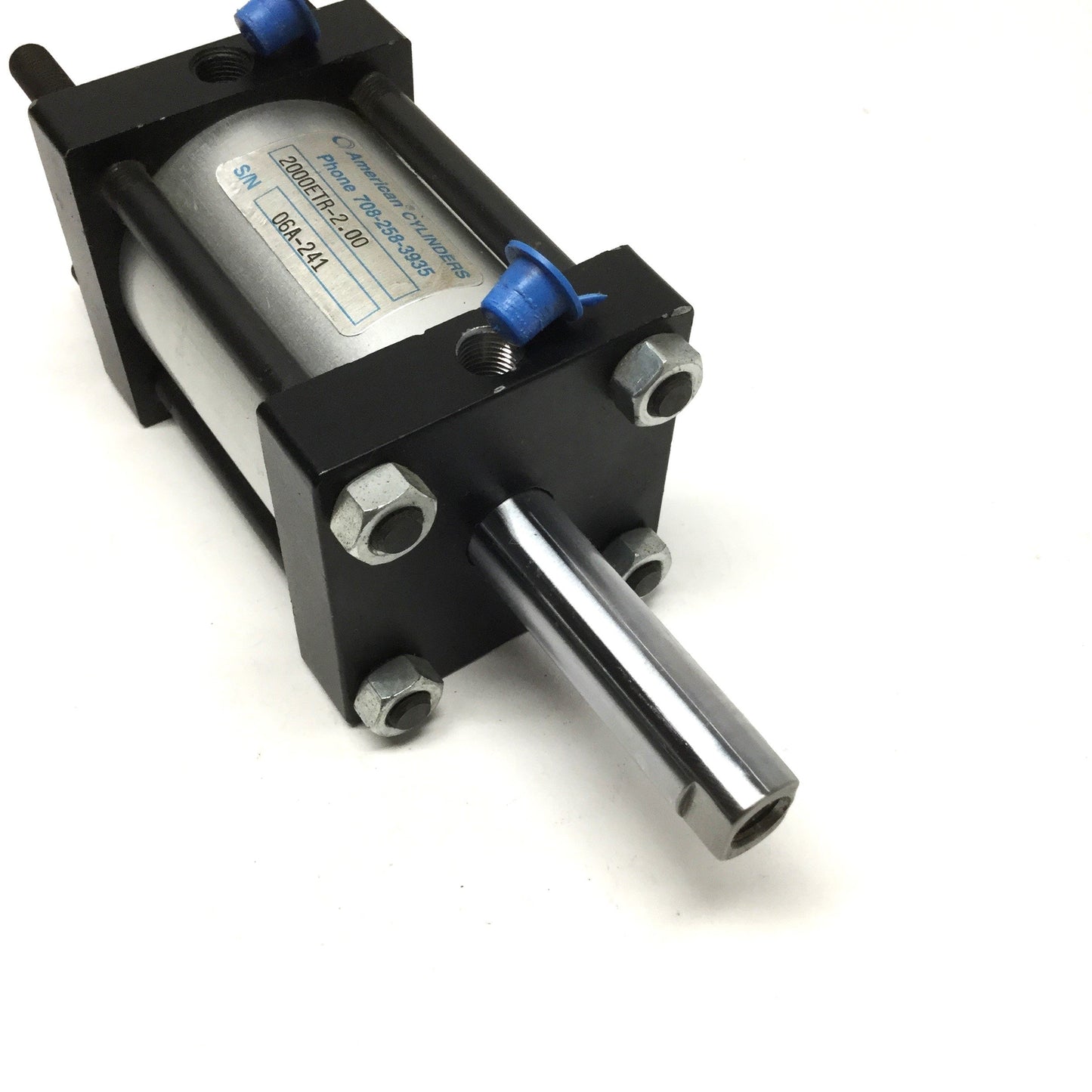 New – Open box American 2000ETR-2.00 Mini-Pak Air Cylinder, 2" Bore, 2" Stroke, 1/8" NPT