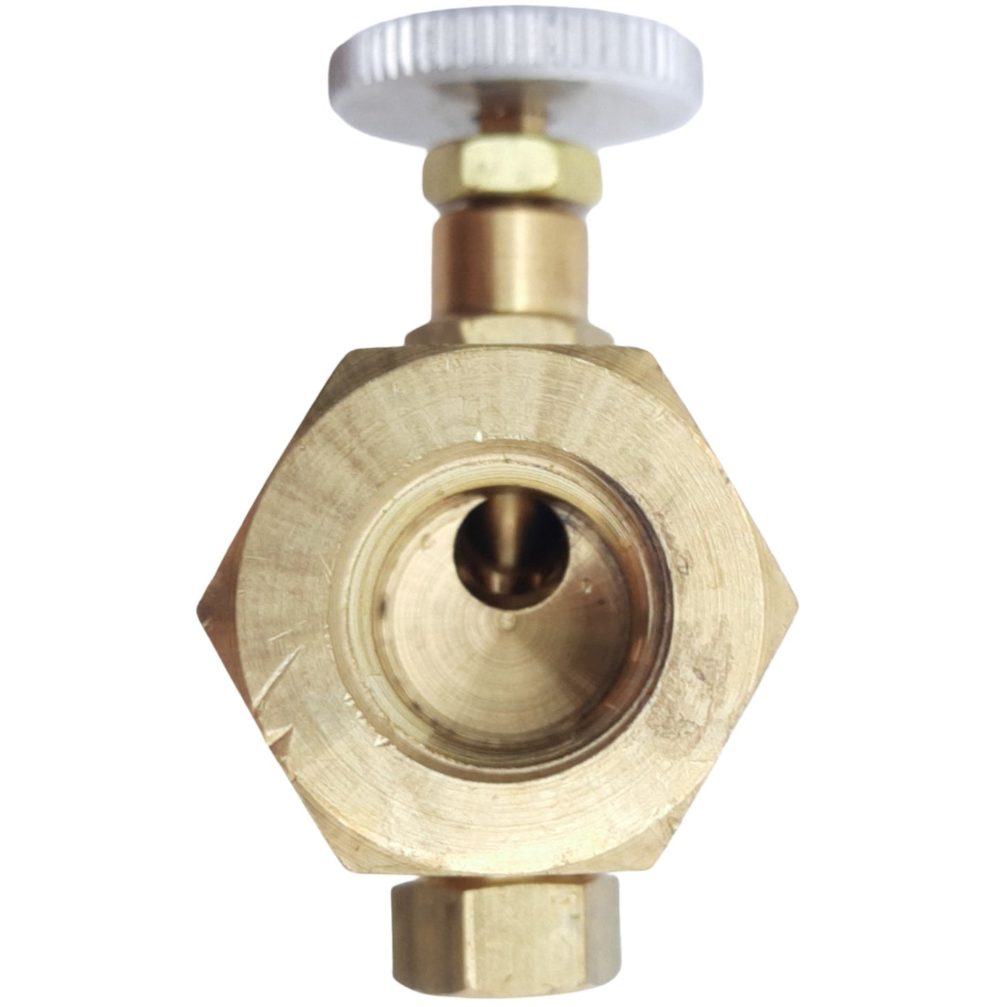 Used Deltrol FMF25BK 10001-77 Air Valve Inline Flow Control, 3/8" NPTF, 5GPM 2000 PSI