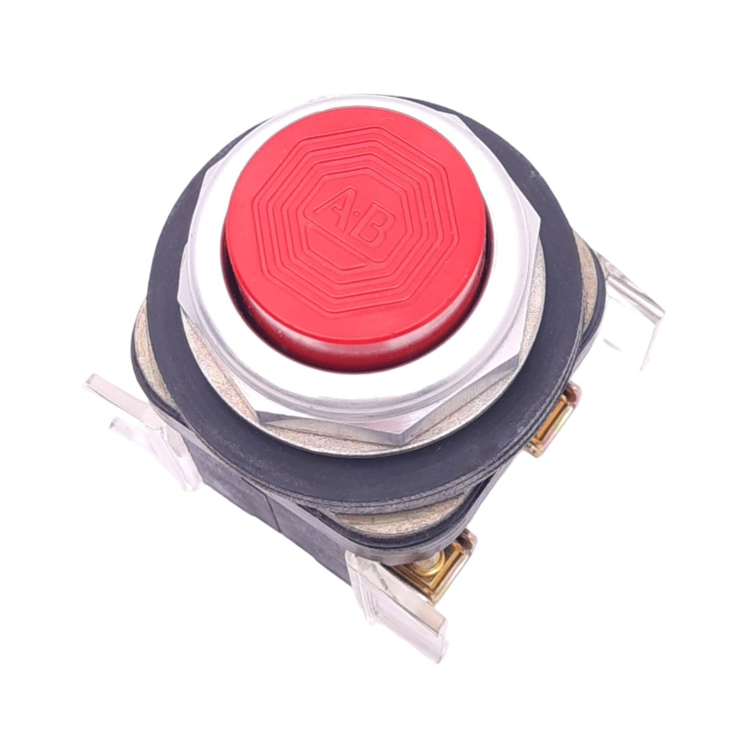 Used Allen Bradley 800T-B Momentary Pushbutton Switch, ø30mm, 1NC+1NC, 600VAC 10A Max