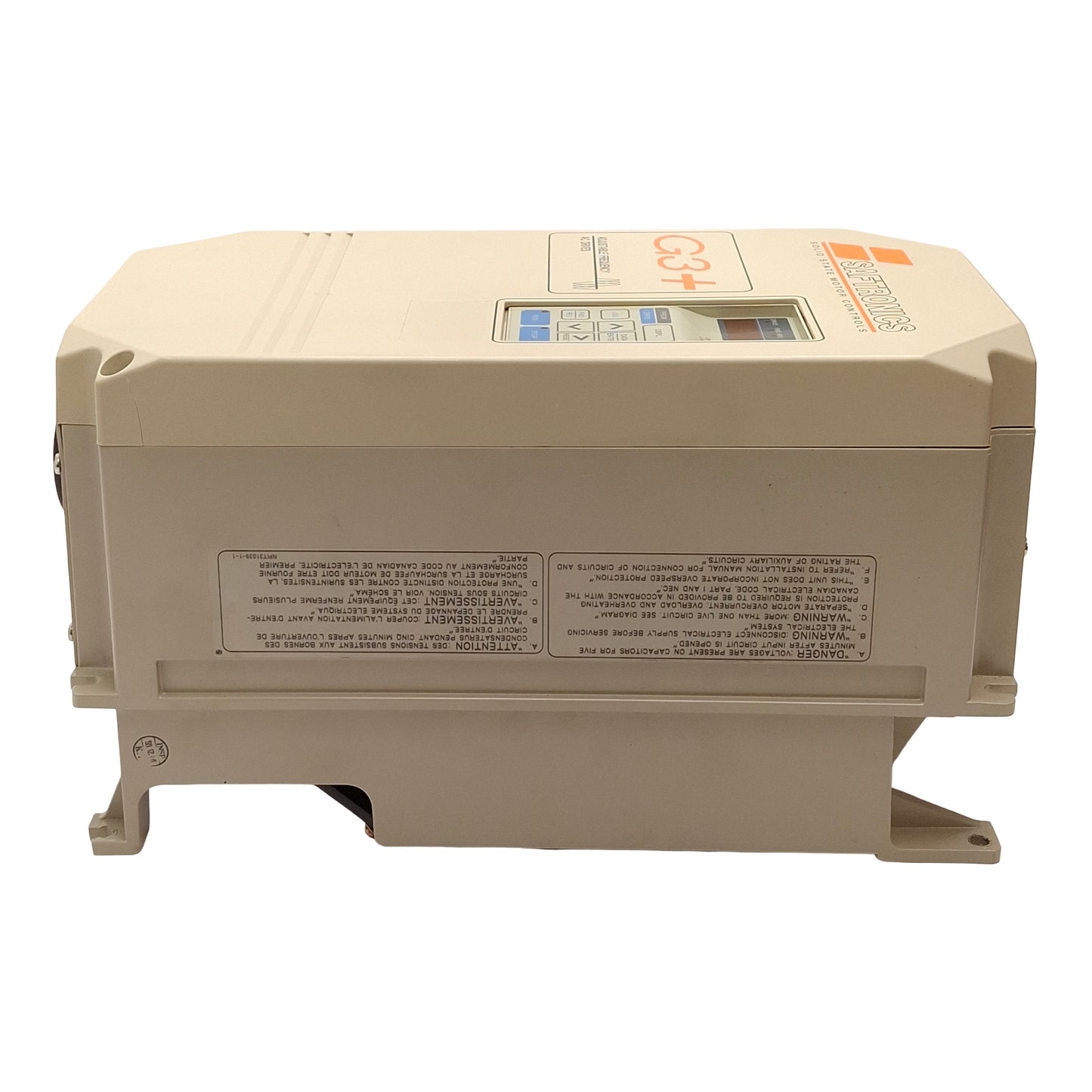 Used Yaskawa CIMR-G3U27P5 G3+ Adjustable Frequency AC Drive 3Ø 230VAC 40A 10HP 400Hz