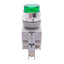 Used IDEC ALW29920D-G-24V Green Illuminated Pushbutton, ø22mm, NO+NO, 24VAC/DC Lamp