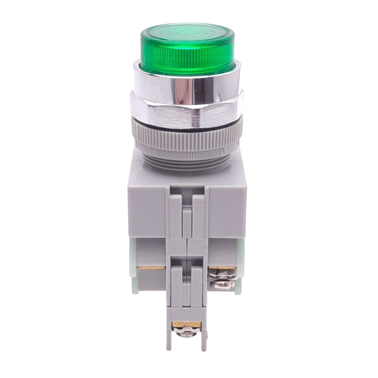 Used IDEC ALW29920D-G-24V Green Illuminated Pushbutton, ø22mm, NO+NO, 24VAC/DC Lamp