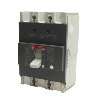 Used ABB 1SDA06983R1 Circuit Breaker 3-Poles, 225A 240VAC/250VDC *Missing Lugs*