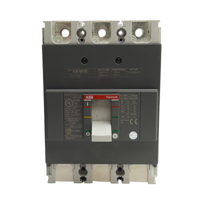 Used ABB 1SDA06983R1 Circuit Breaker 3-Poles, 225A 240VAC/250VDC *Missing Lugs*