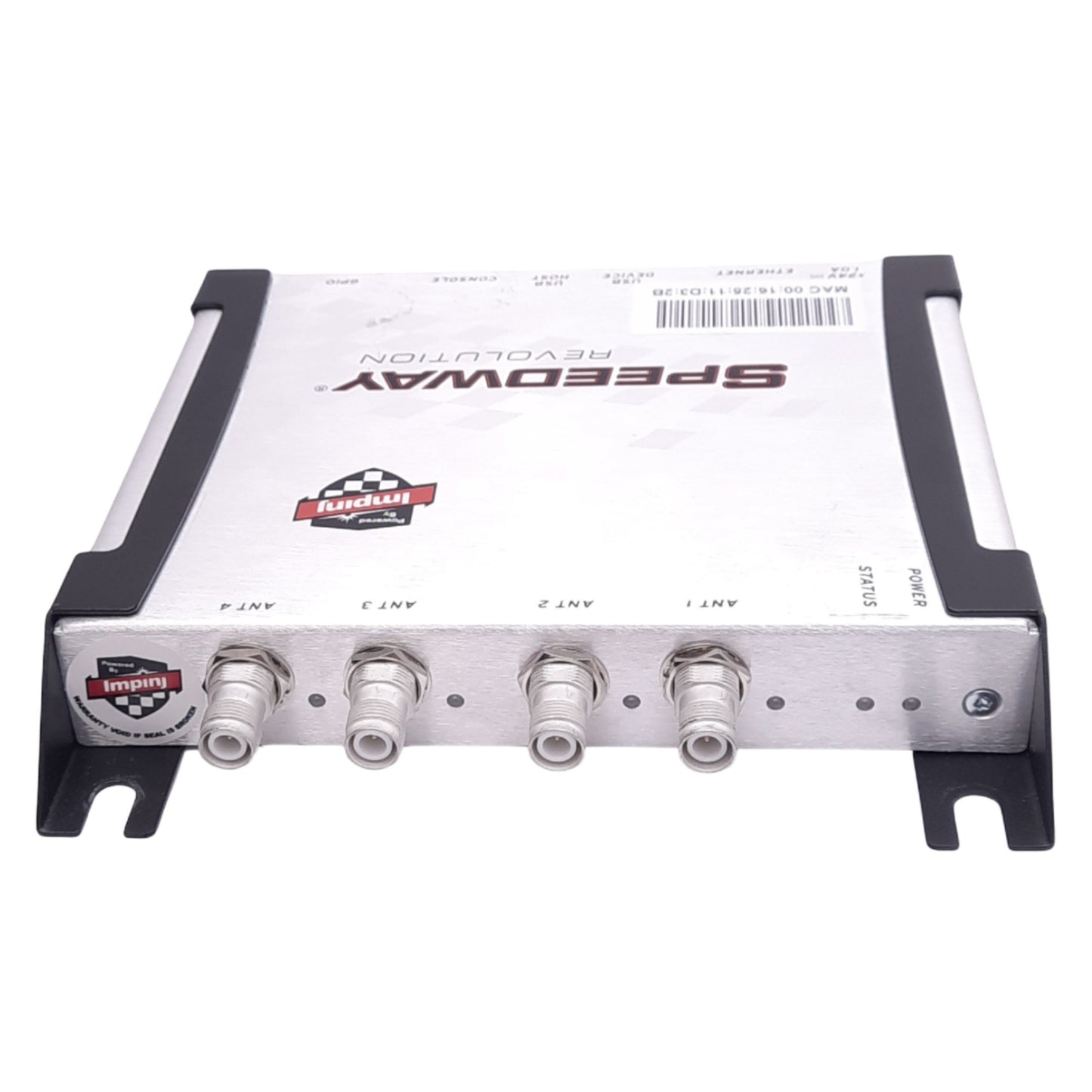 New Impinj IPJ-REV-R420-USA2M1 Speedway Revolution RFID Reader, 1100 Read/s, 24VDC