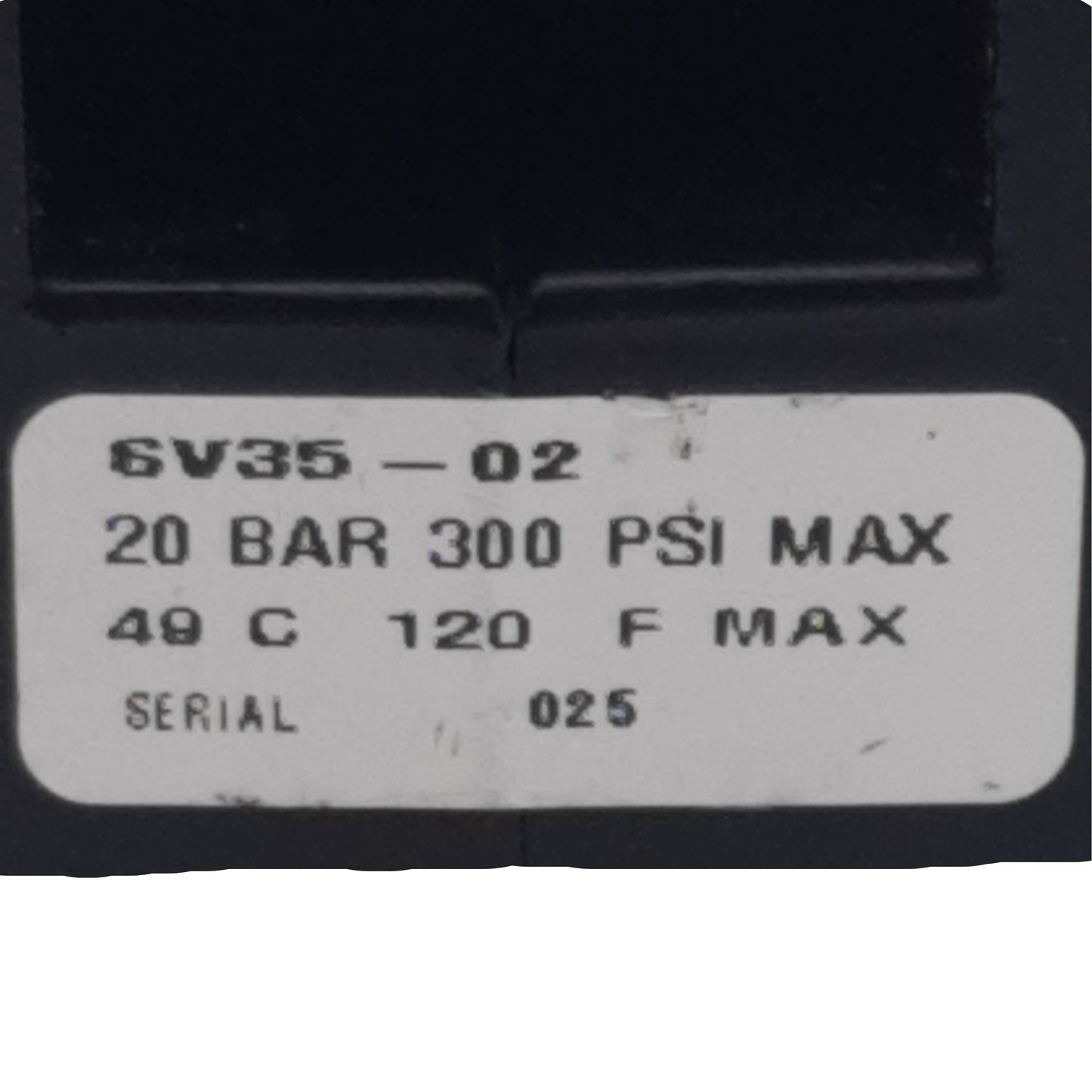 Used Parker Watts SV35-02 Slide Shut-Off Valve, 2/2-Way, 300psi Max, 1/4in NPT