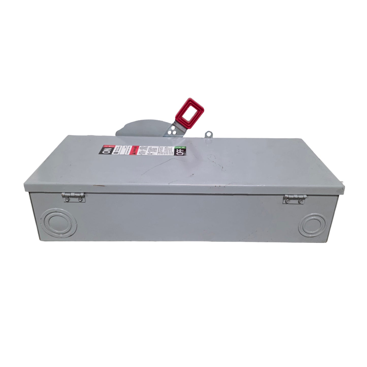 Used General Electric TH3362 Spec-Setter Heavy Duty Fusible Switch 60A 600VAC 3-Pole