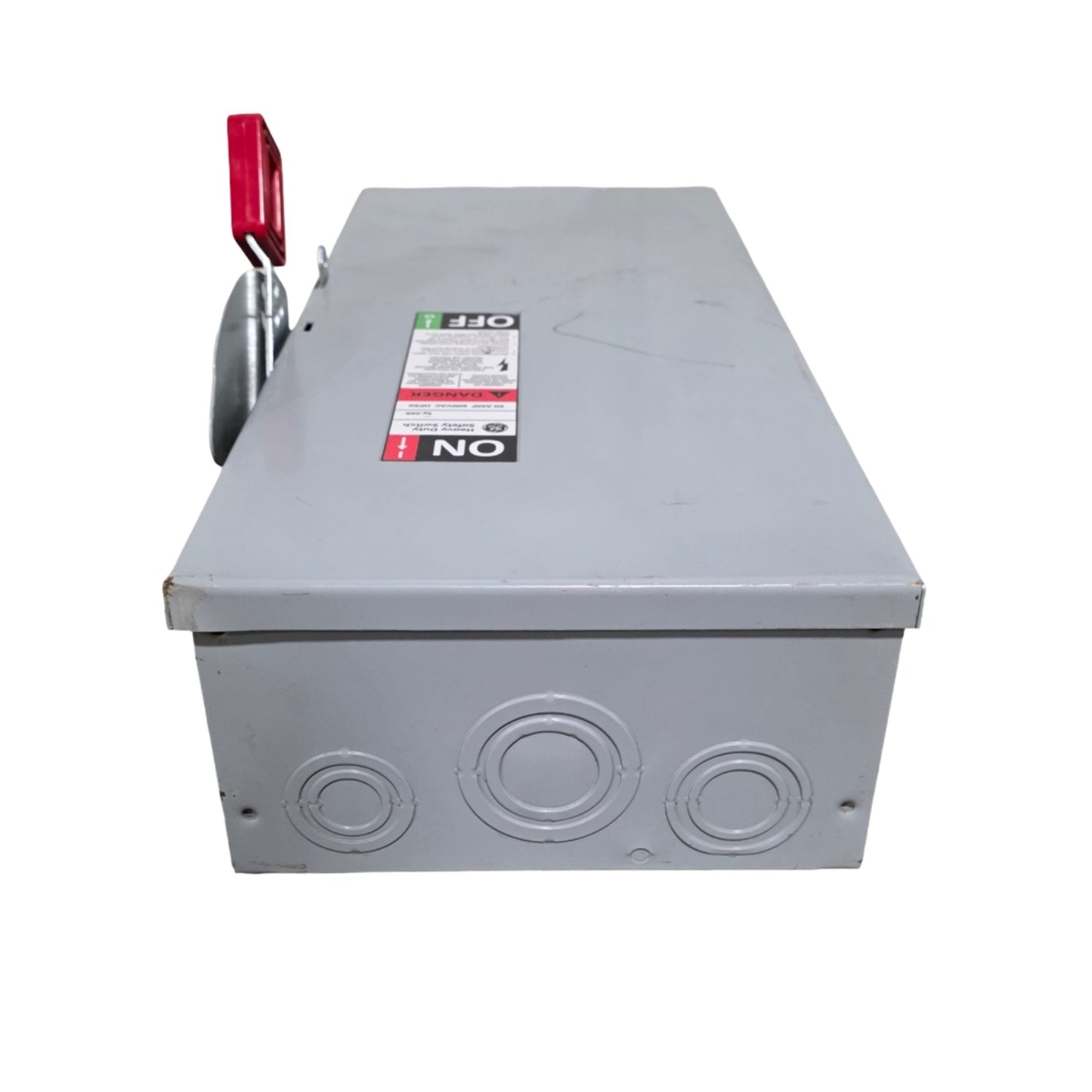 Used General Electric TH3362 Spec-Setter Heavy Duty Fusible Switch 60A 600VAC 3-Pole