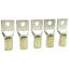 New Lot of 5 ILSCO CSWS-250-516 Compression Lug 27mm x 20.09mm, 250kcmil, ø15.6mm