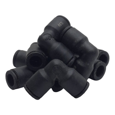 New Lot of 8 Legris 3102 56 00 Elbow Fitting, ø1/4in Tube x ø1/4in Tube, 290psi