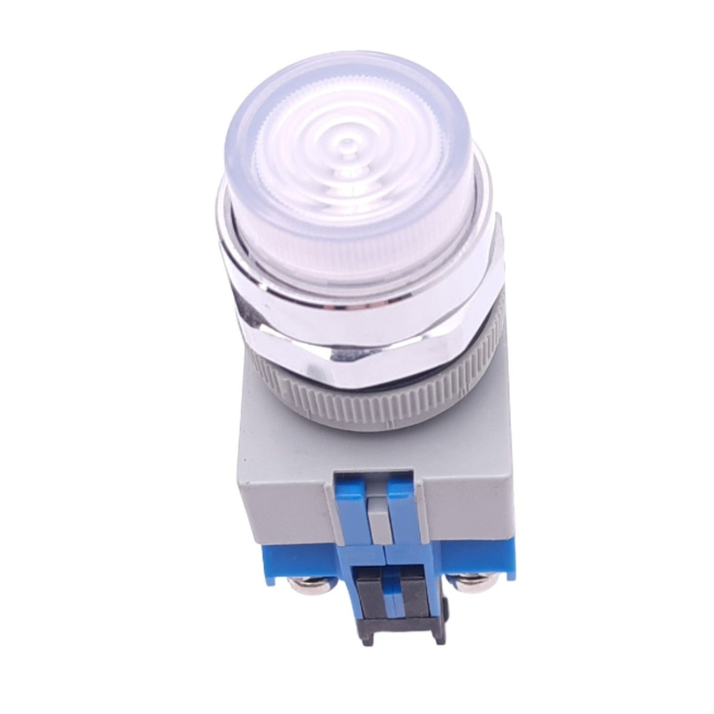 Used IDEC ALW29920D-W-24V Clear Illuminated Pushbutton, ø22mm, 2NO, 600VAC 10A Max