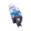 Used IDEC ALW29920D-W-24V Clear Illuminated Pushbutton, ø22mm, 2NO, 600VAC 10A Max