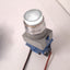 Used IDEC ALW29920D-W-24V Clear Illuminated Pushbutton, ø22mm, 2NO, 600VAC 10A Max