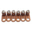 New Lot of 6 nVent Ilsco CP-8 Copper Post Connector, 1-Pole, 8-14Str Range, #10 Bolt