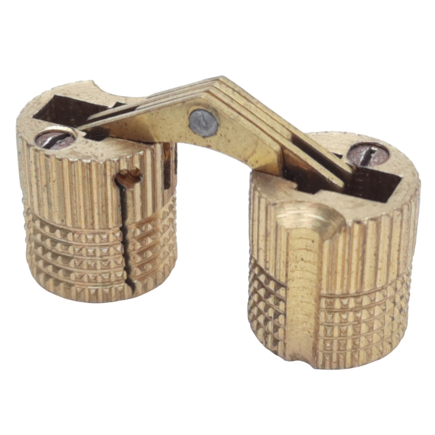 New Lot of 2 Bags Rockler 13516 Barrel Hinge Brass 12mm For Min. 5/8" Wood Thickness