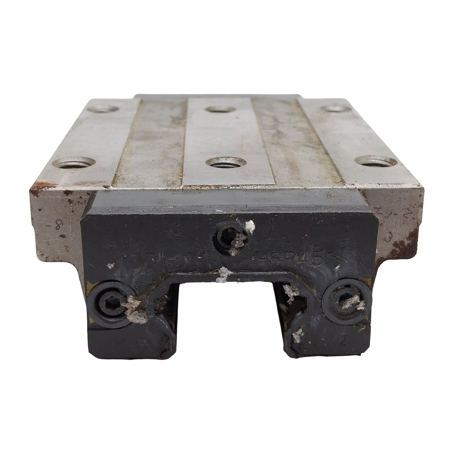 Used THK HSR45LA Linear Guide Block, 170.8mm L x 120mm W x 50mm H, M12 Holes, 80.4kN