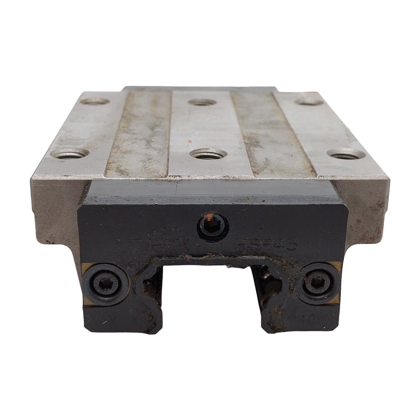 Used THK HSR45LA Linear Guide Block, 170.8mm L x 120mm W x 50mm H, M12 Holes, 80.4kN
