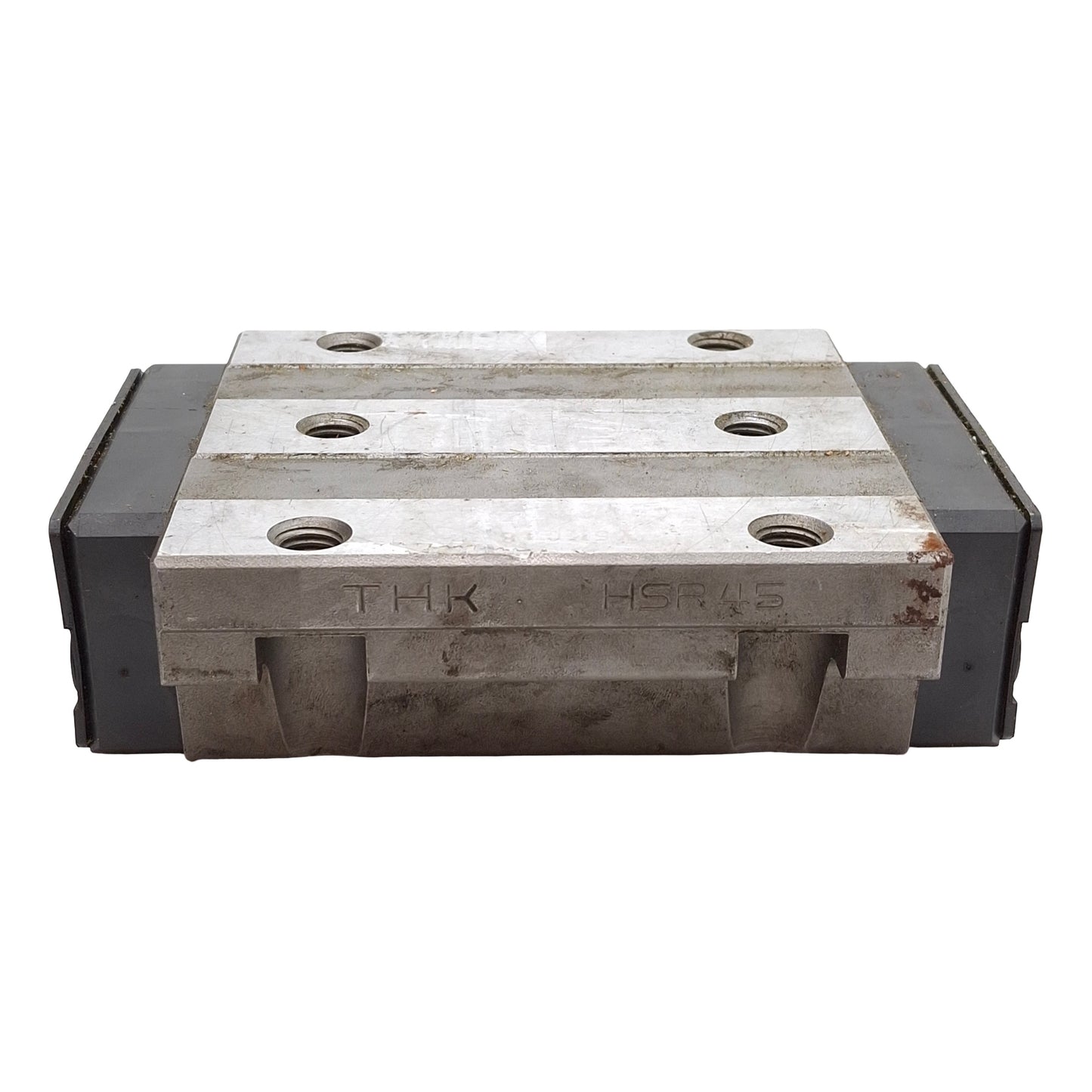 Used THK HSR45LA Linear Guide Block, 170.8mm L x 120mm W x 50mm H, M12 Holes, 80.4kN