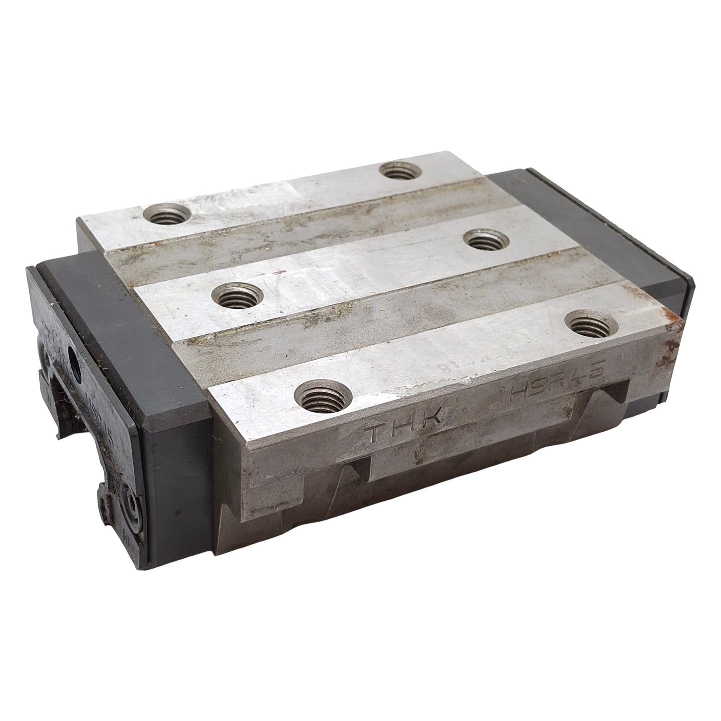 Used THK HSR45LA Linear Guide Block, 170.8mm L x 120mm W x 50mm H, M12 Holes, 80.4kN